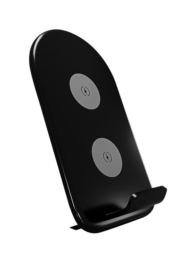 ليكترونيك شاحن لاسلكي سريع بقدرة 10 وات أسود - Image 3