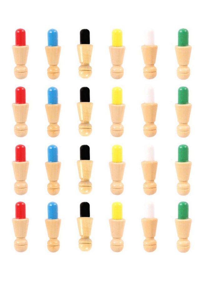 Wooden Memory Stick Chess - Image 3