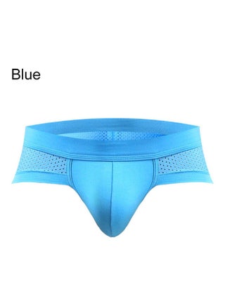 Mesh Breathable Cotton Underwear Blue - v1608221397/N43116616V_1