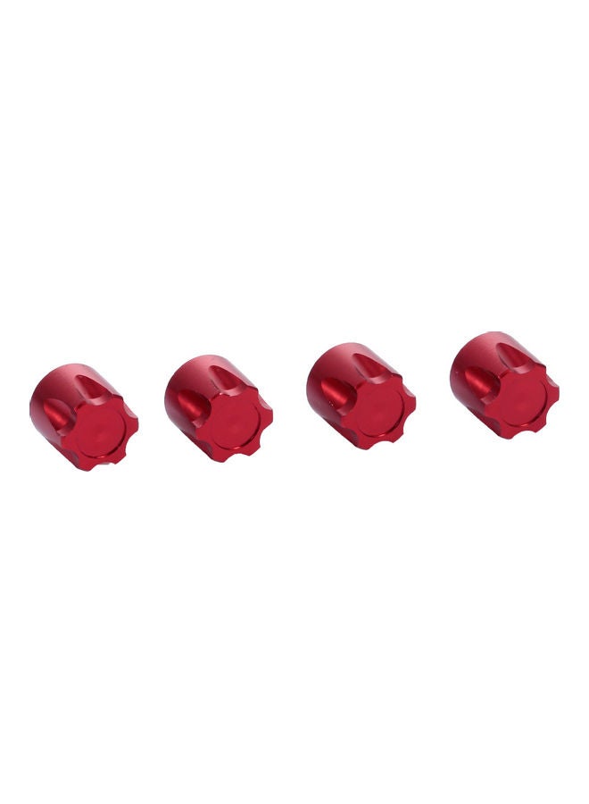 4-Piece RC Car Wheel Rim Center Cap M4 Nut 7 x 1.2 x 5cm  - Image 3