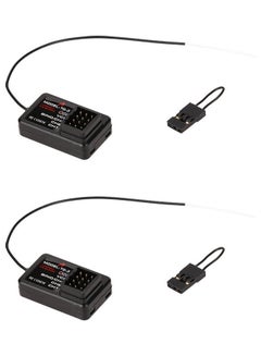 GoolRC 2-Piece TG-3 2.4G 3CH RC Car Boat Receiver 5.5 x 1.5 x 3cm  - Image 1