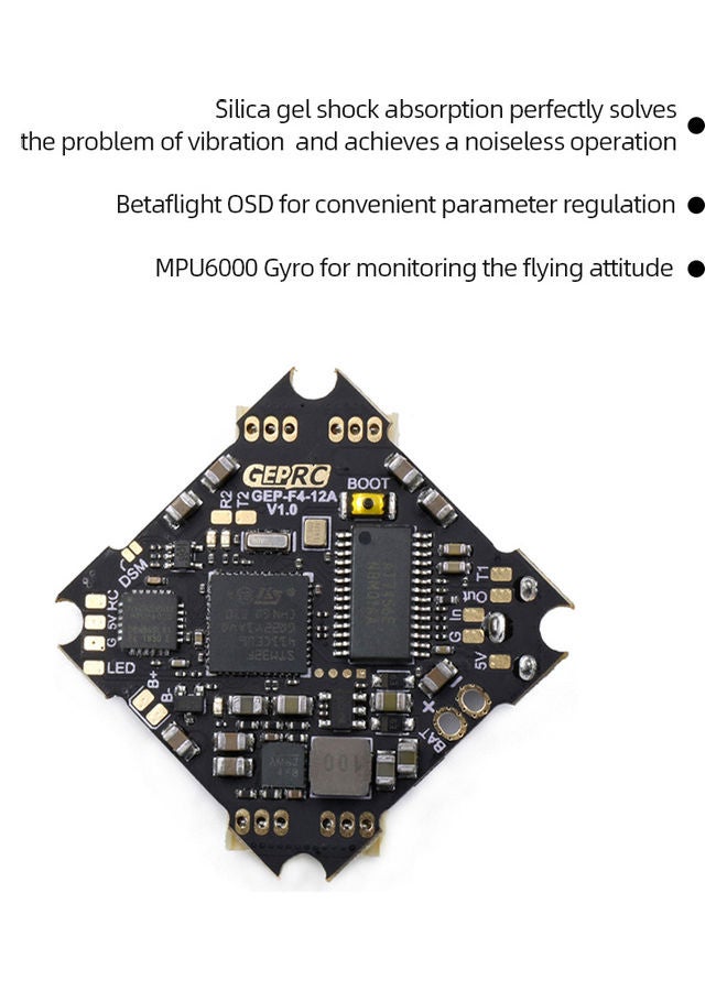 GEPRC - GEP-12A-F4 Flight Control 10 x 1 x 8cm - Image 1