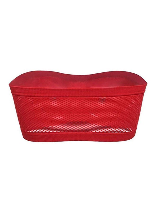 Solid Tube Top Bra Red  - Image 2