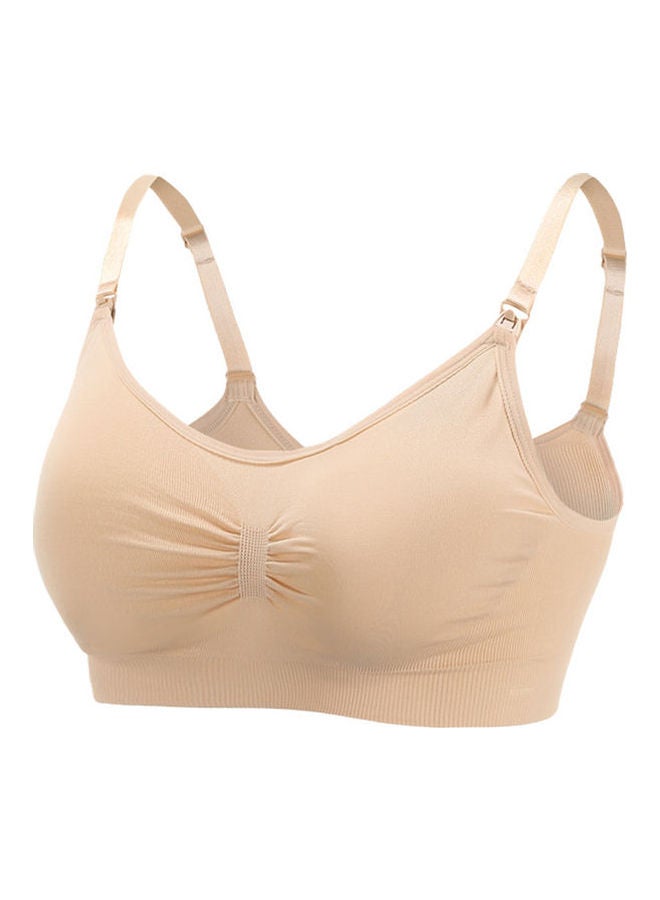Maternity Push Up Bra Beige 
