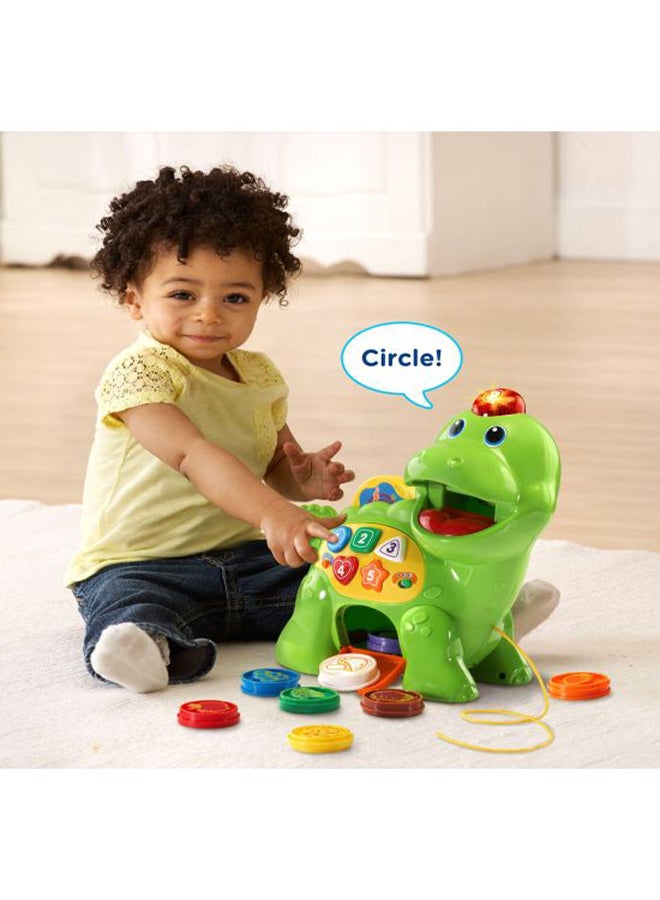vtech - Chomp And Count Dino Electronic Toy 5.24x11.81x10.98inch - Image 1