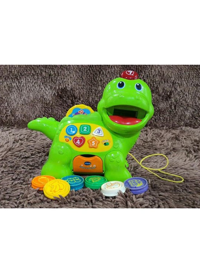 vtech - Chomp And Count Dino Electronic Toy 5.24x11.81x10.98inch - Image 1