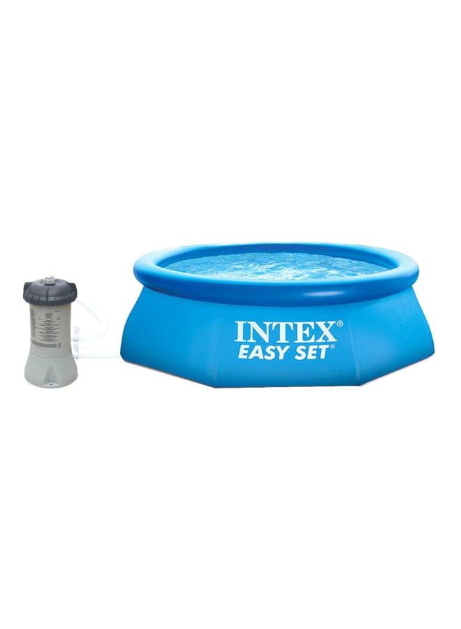 INTEX Easy Pool Set 244x7 with filter pump 244x244x76cm - Image 1