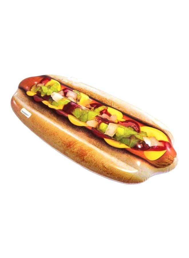 INTEX Sand And Summer Jumbo Hot Dog Mat 180*89cm  - Image 2