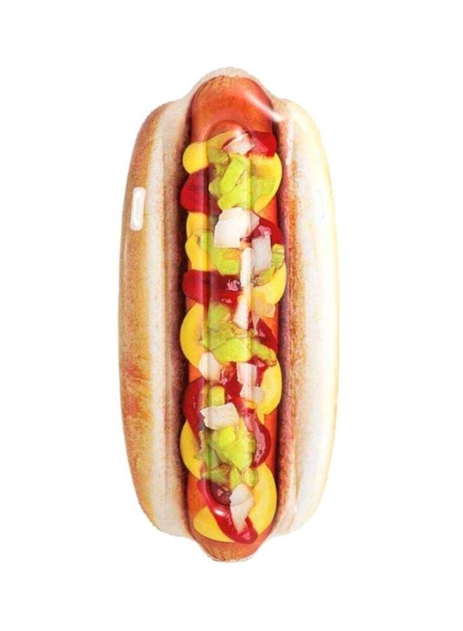 INTEX Sand And Summer Jumbo Hot Dog Mat 180*89cm  - Image 3