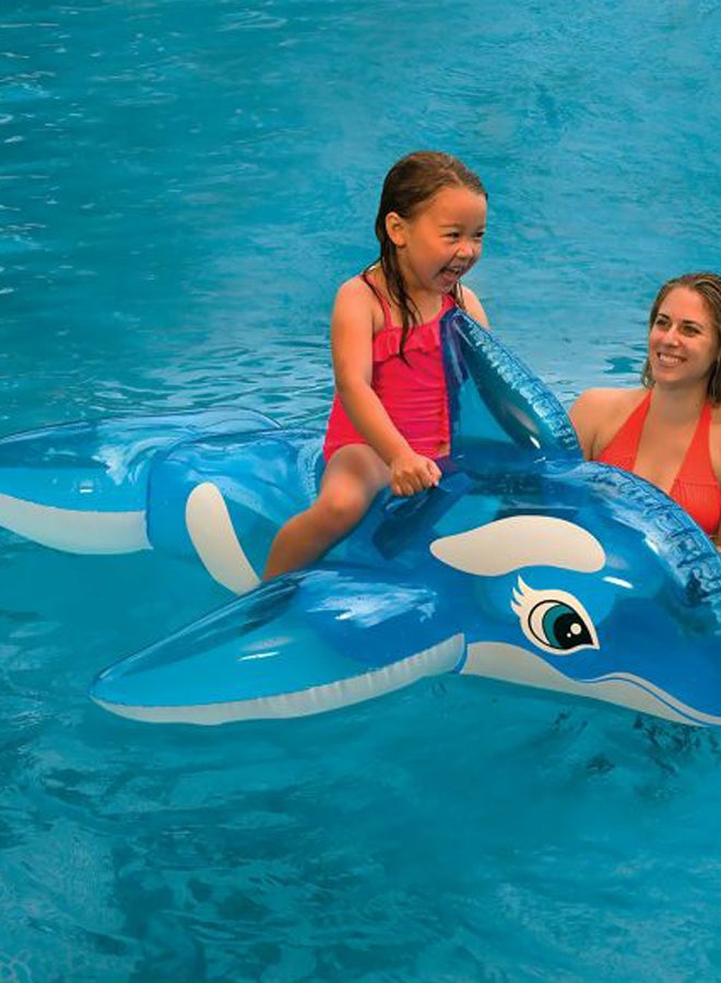 INTEX Little Whale Ride On Pool Floats 152x114cm - Image 4
