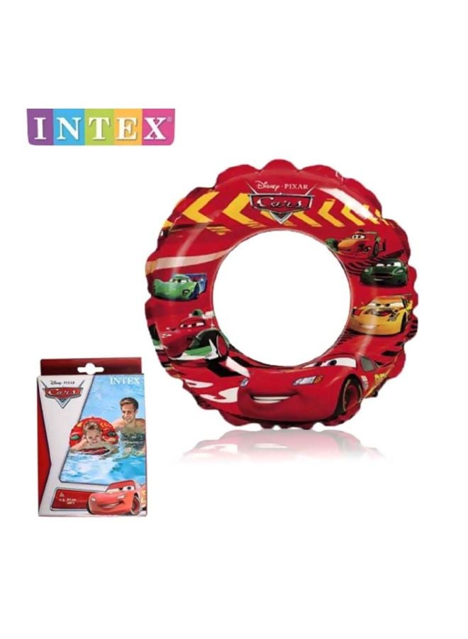 INTEX Cars Themed Swim Ring 51cm - Image 2