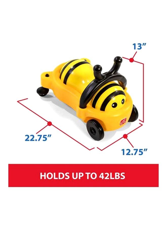 Step2 Bouncy Buggy Bumblebee Ride-On 22.75x12.75x13inch  - Image 2
