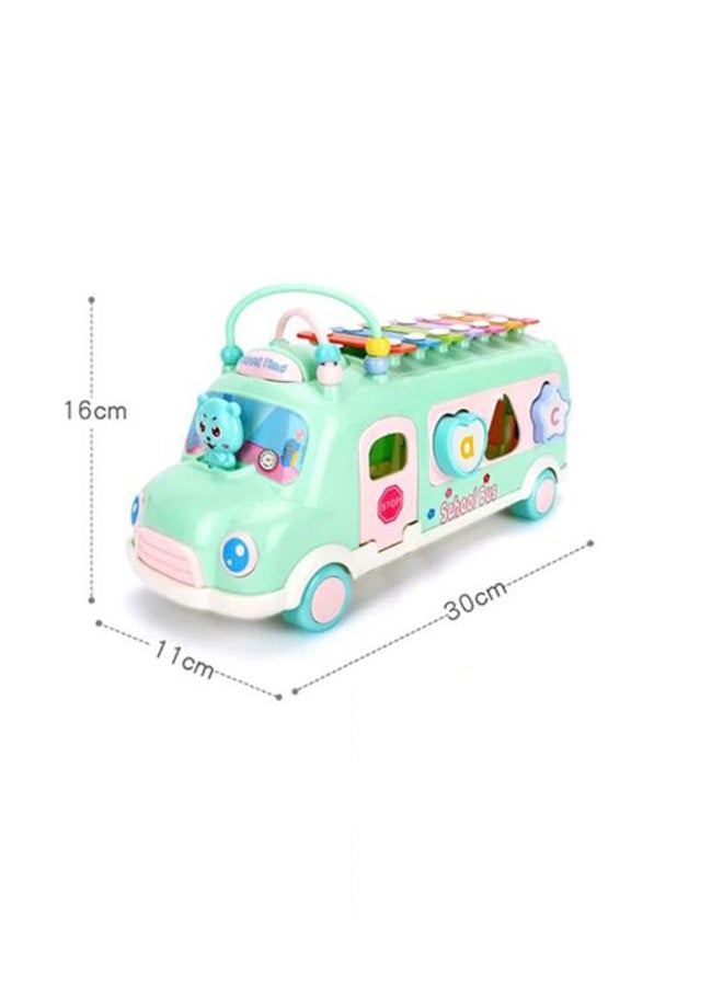 Sharpdo Music Knocking Piano Bus 30x11x16cm - Image 2