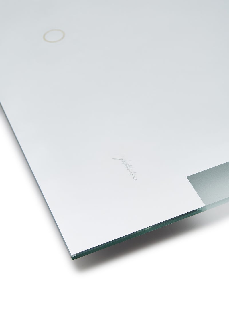 fashionhome Single Touch Key Boxy Shape LED Bathroom Mirror Transparent 500 x 700 x 30mm  - Image 4