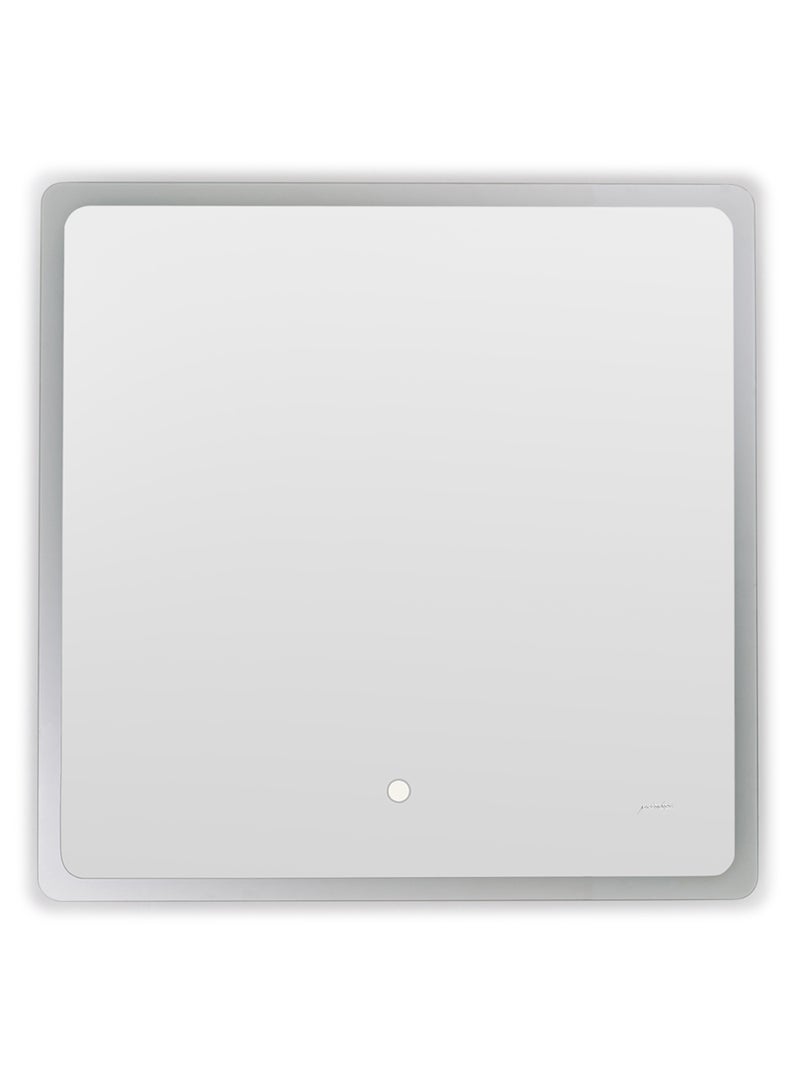 fashionhome Multi Touch Key Square Shape LED Bathroom Mirror Transparent 600 x 6000 x 30mm  - Image 2