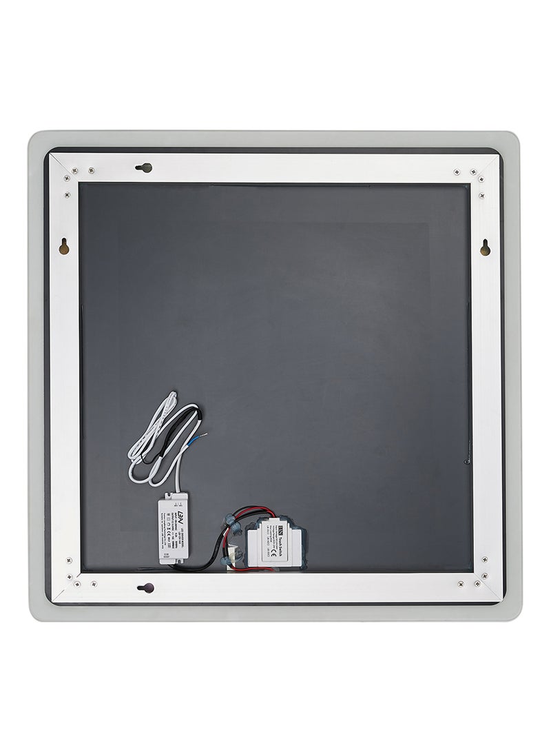 fashionhome Multi Touch Key Square Shape LED Bathroom Mirror Transparent 600 x 6000 x 30mm  - Image 3