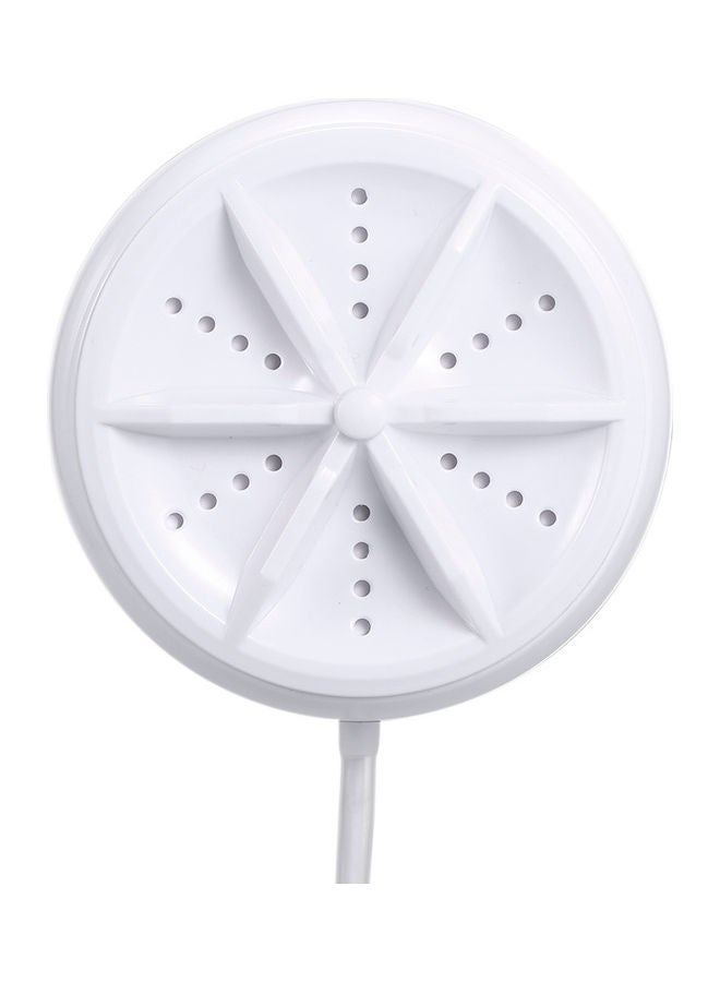 Mini USB Ultrasonic Washing Machine White 16.50 x 6 x 13cm - Image 4