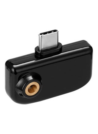 Mini Intelligent Non-Contact Type Infrared USB Thermometer Black 10 x 5 x 10cm - v1608233151/N43152747A_1