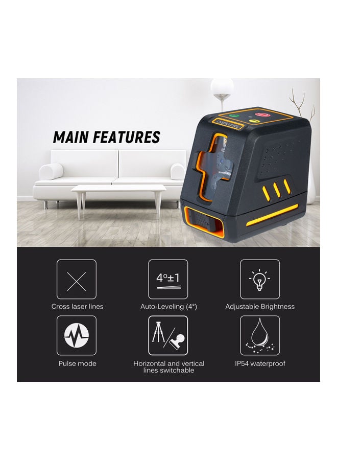 Generic Auto-Levelling Laser Level Red Beam Black 13.5 x 8cm  - Image 5