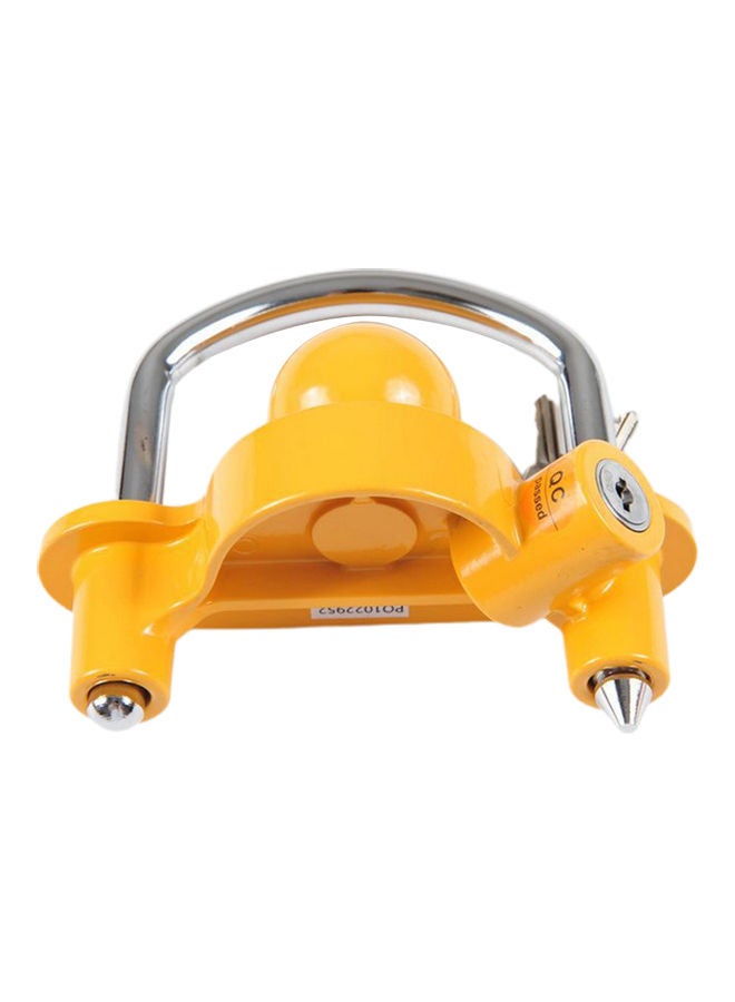 Generic Heavy Duty Universal Coupler Hitch Trailer Lock With Key  - Image 2