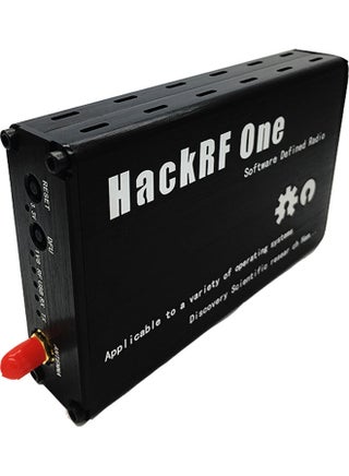 HackRF One 1 MHz - 6 GHz SDR Platform Software Defined Radio Development Board Black 20 x 4 x 12cm - v1608233174/N43152855A_1