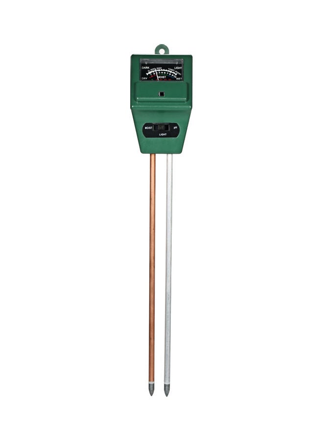3-In-1 Soil Tester Moisture Meter pH Meter Multicolour 33.3 x 9.8cm 