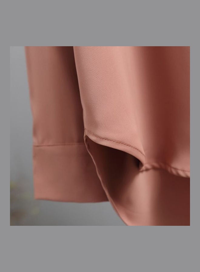 Large Collar Shirt Brick Red - Image 5