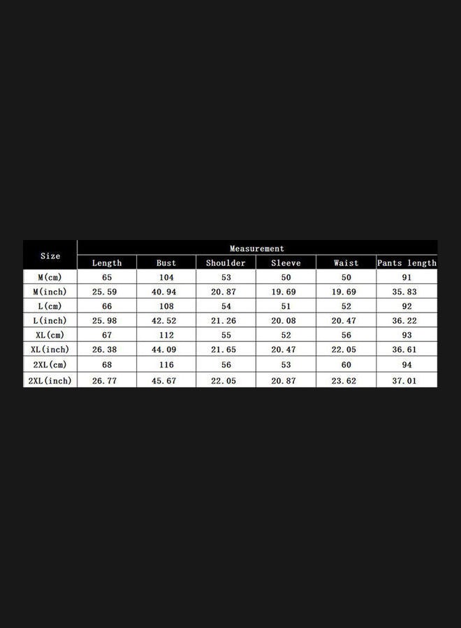 2-Piece Autumn Spring Cartoon Casual Loose Top & Pajama with Pouch Multicolour - Image 5