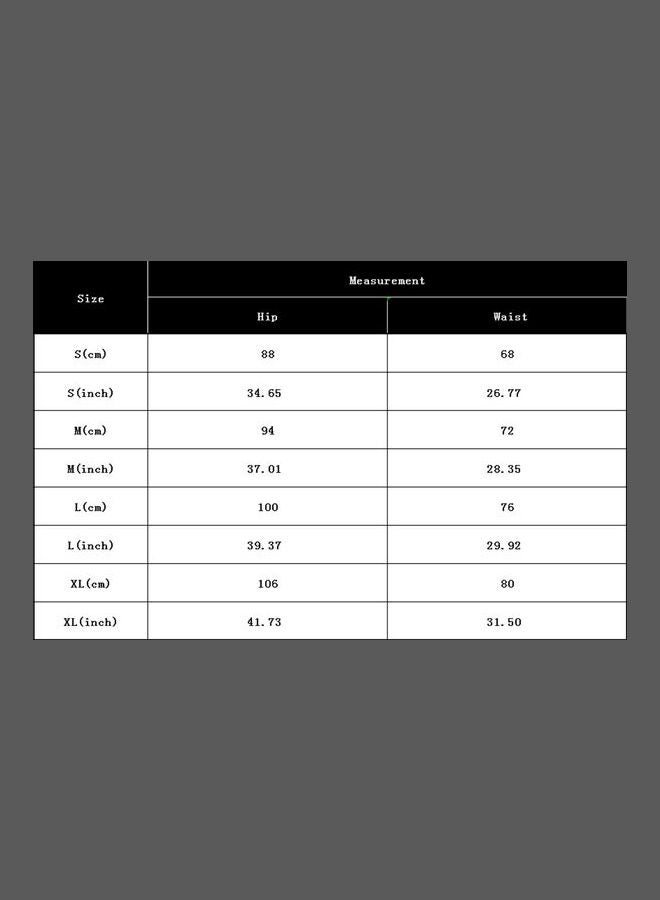 Fashion Print Halter Neck Bikini Swimming Suit Black  - Image 4