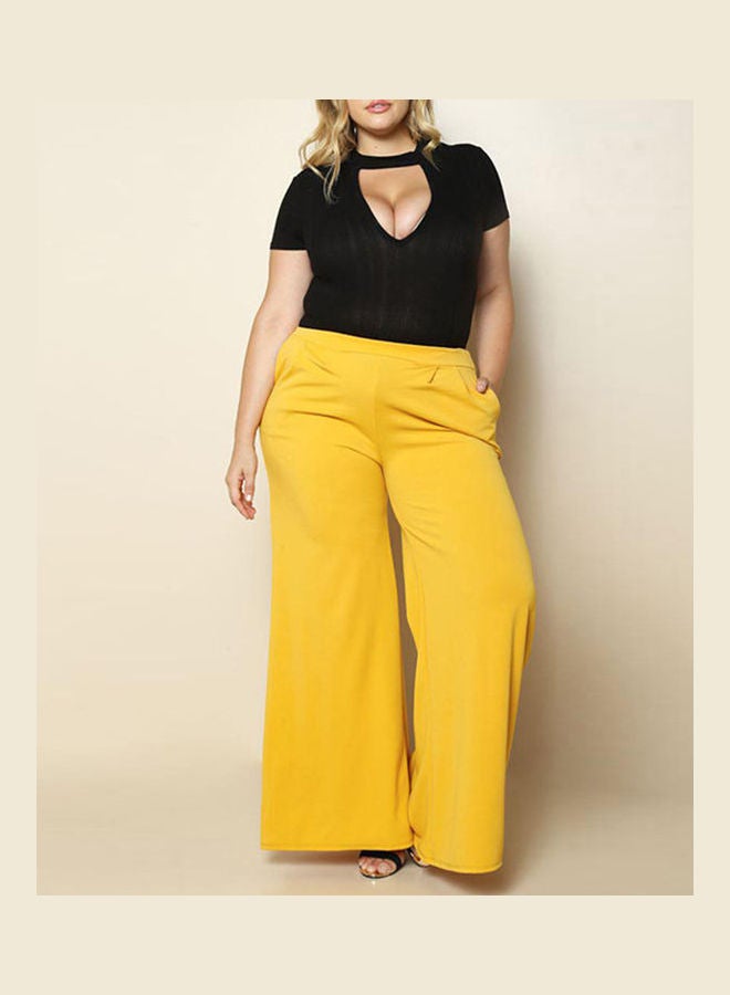 Wide-legged Trousers black - Image 4