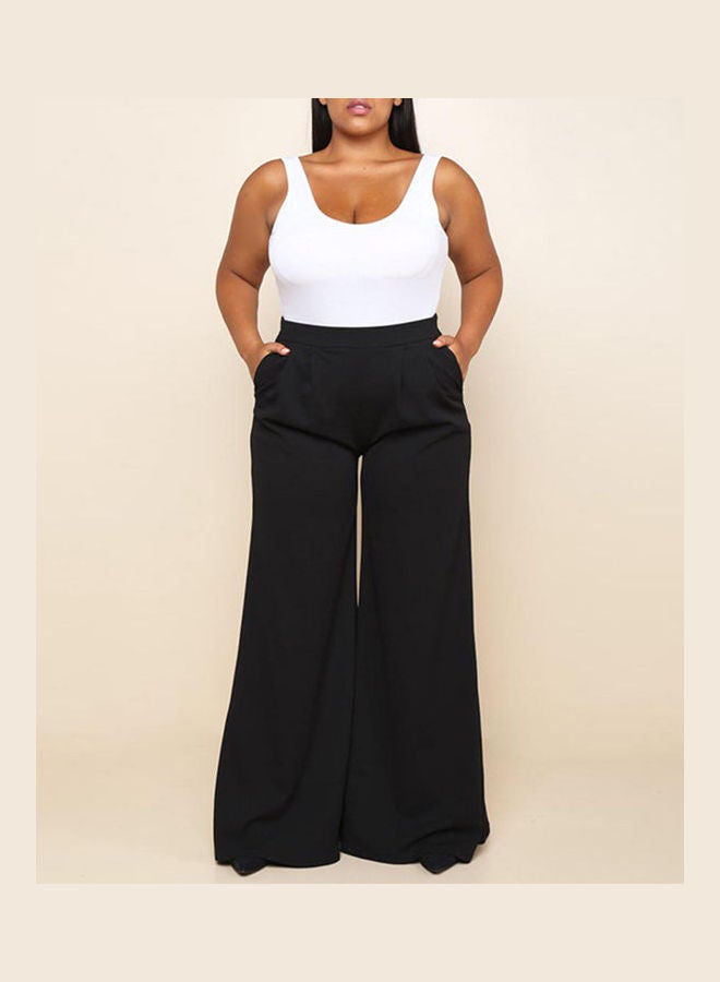 Wide-legged Trousers black - Image 2