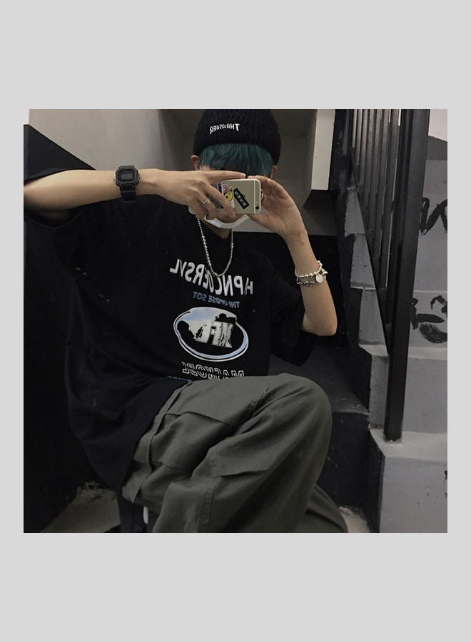 Short Sleeve T-shirt black - Image 5