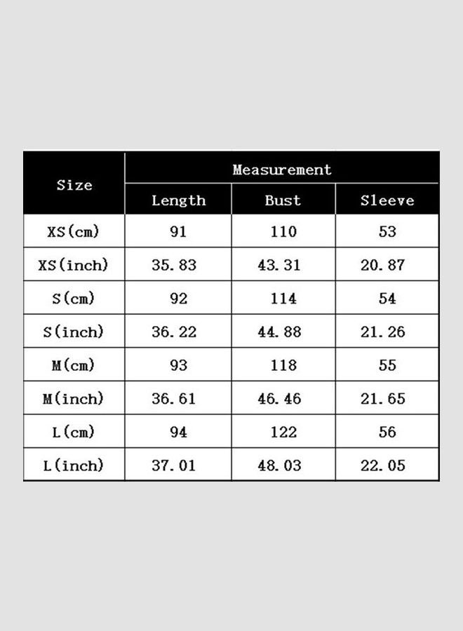 High Collar Plush Loose Over Knee Long Coat Jacket Black  - Image 2