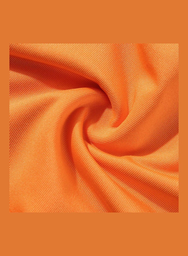 Summer Solid Color Bottom Vest Orange - Image 3