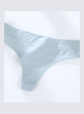 Cotton G-string Seamless High Elasticity Underwear Briefs Dark Green - v1608239722/N43124562V_1