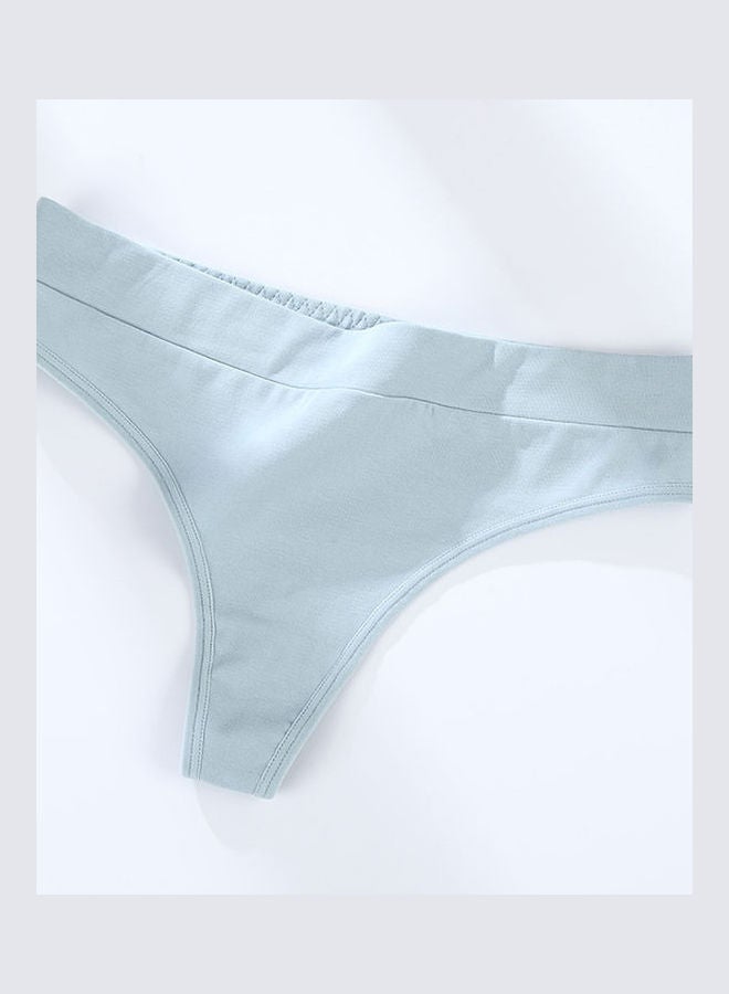 Generic - Cotton G-string Seamless High Elasticity Underwear Briefs Dark Green - Image 1