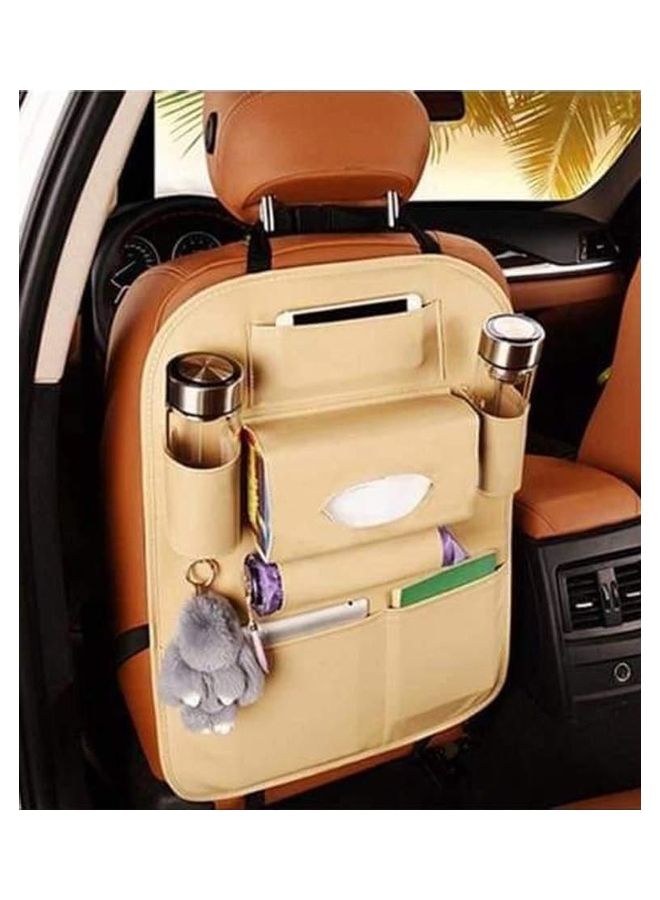 Car Back Seat Storage Organizer