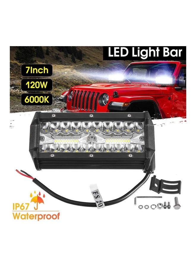 3-Rows LED Flood Spot Beam Light