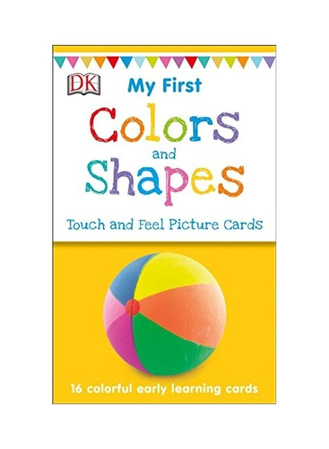 My First Colors And Shapes Hardcover English by DK - 43186 