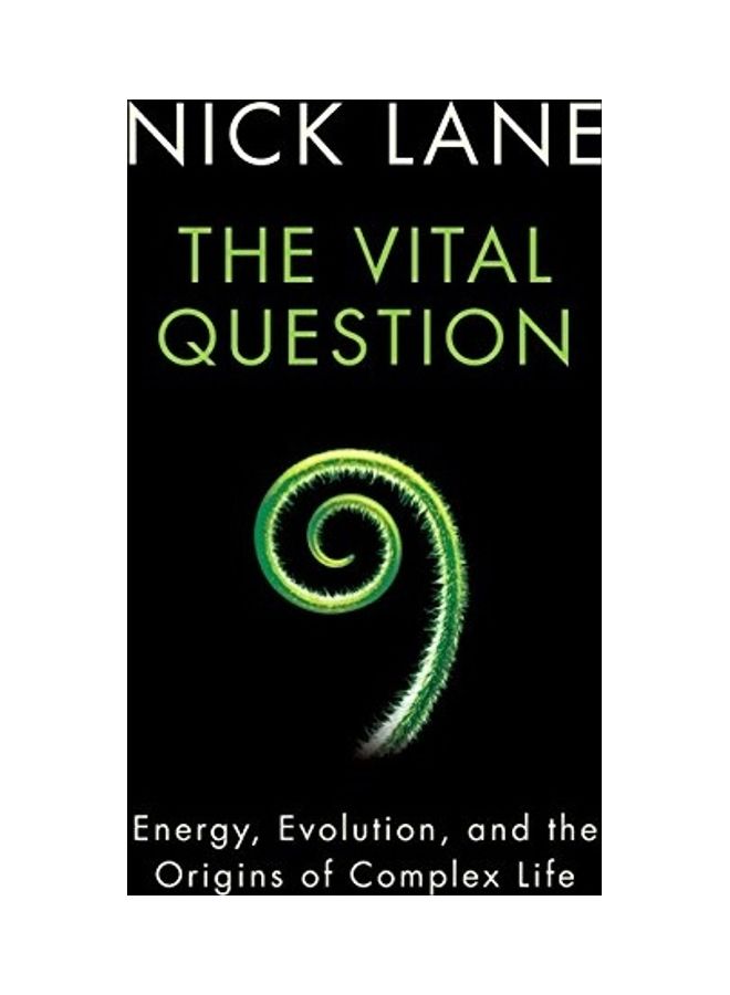 The Vital Question Hardcover English by Lane Nick 