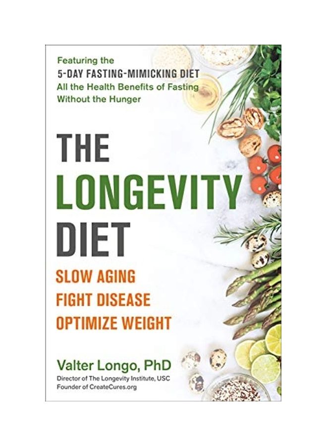 Longevity Diet Paperback English by Longo Valter