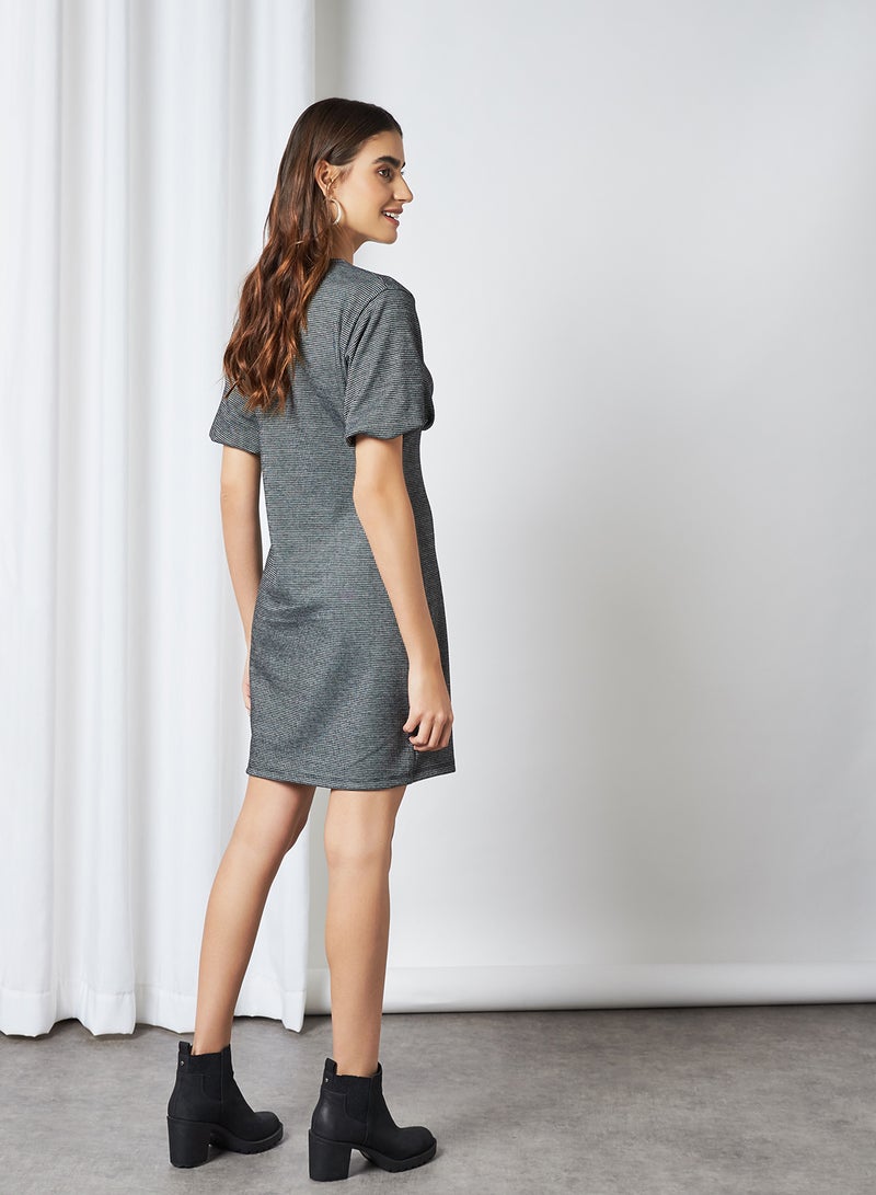 High Streets - Printed Mini Dress Multi - Image 1