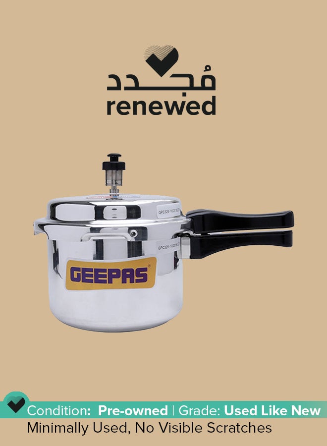 جيباس مُجدد - جهاز طهي بالضغط سعة 3 لترات 3.0 L GPC325 فضي - Image 1