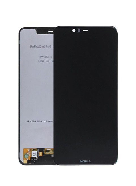 شاشة LCD لهاتف نوكيا 5.1 بلس أسود