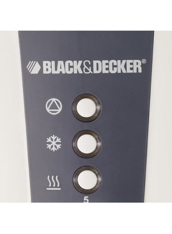 BLACK+DECKER - Bread Toaster 2 Slice With Crumb Tray 800 W ET122-B5 White/Grey - Image 1