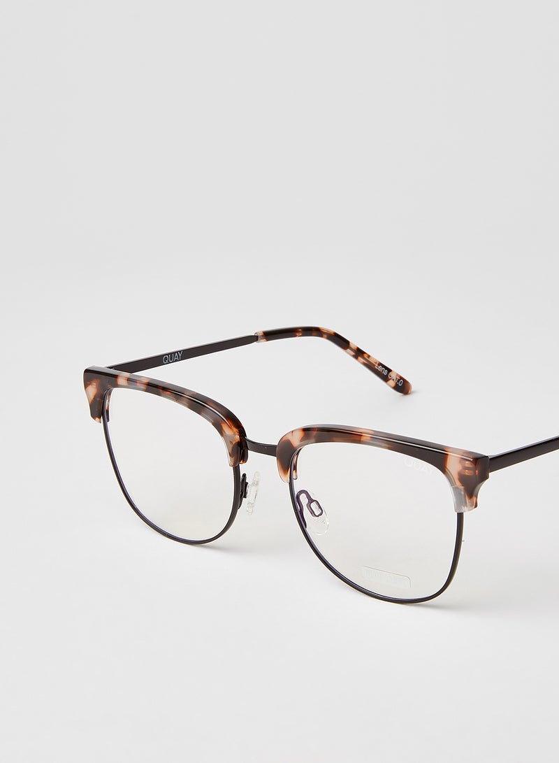 Quay Evasive Clubmaster Optical Glasses - Image 3