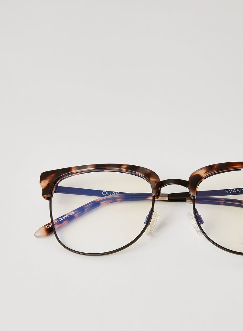 Quay Evasive Clubmaster Optical Glasses - Image 4