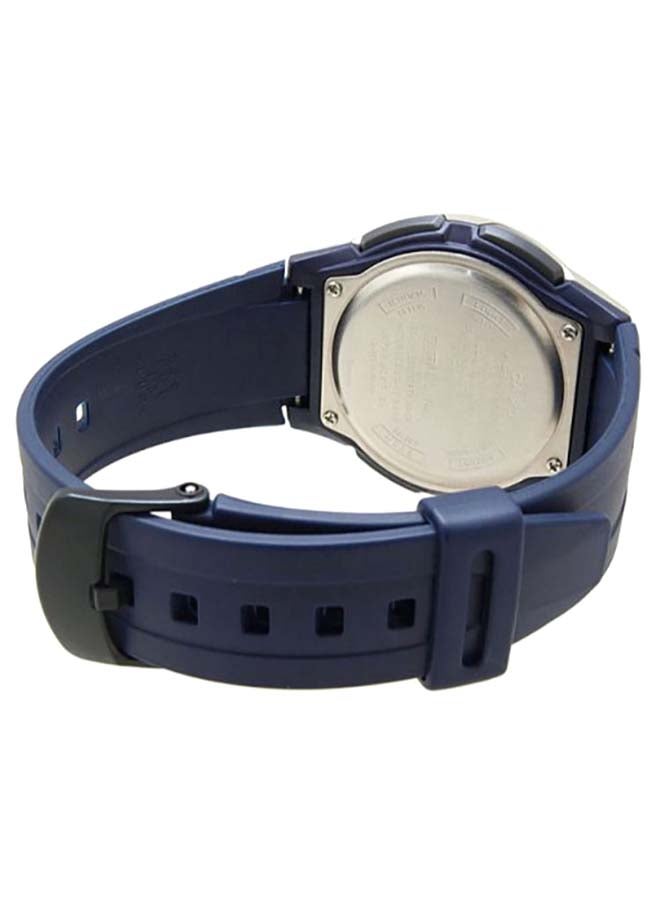 CASIO Men's Fishing Gear Analog & Digital Watch AW-82-2 - 47 mm - Blue  - Image 2