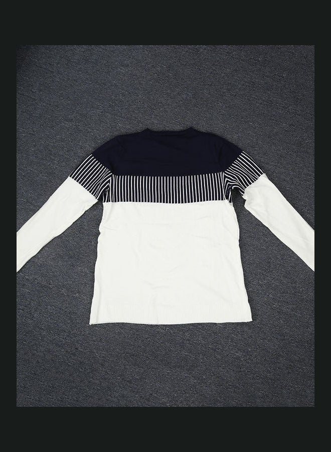 Knitted Long Sleeve Sweater Red - Image 5