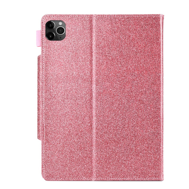 Flip Leather Smart Protective Case Cover For Apple iPad Pro 11(2020) With Card Holder Pink  - Image 4